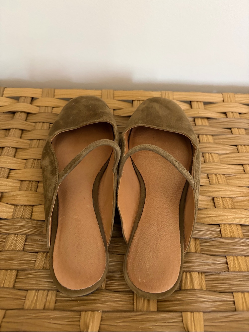 Greta Mule in Olive Brown - Picture 4 of 4